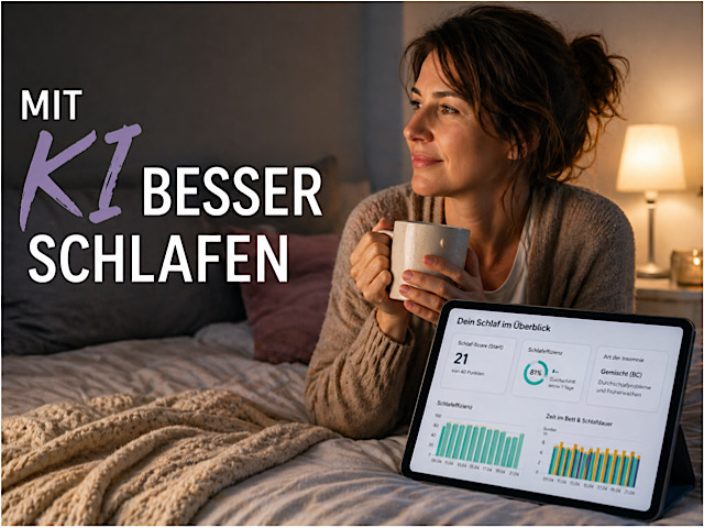 Mit KI besser schlafen – Mein Selbstversuch mit digitalem Schlaftraining
