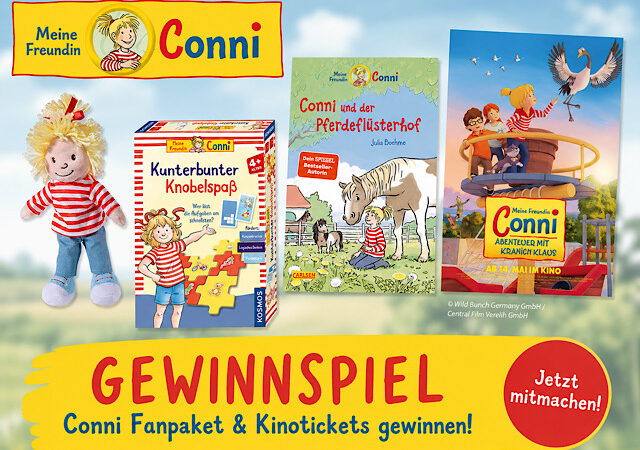 Gewinnspiel: Conni kommt ins Kino und ihr könnt ein tolles Fanpaket gewinnen