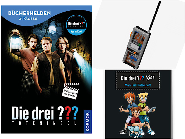 Gewinnspiel: Die drei ??? – KOSMOS Fanpaket zum Kinostart von „Toteninsel“ gewinnen