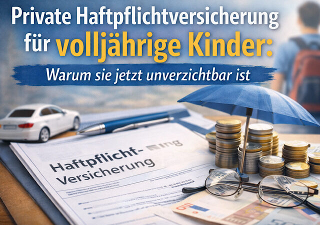 Private Haftpflichtversicherung für volljährige Kinder: Warum sie jetzt unverzichtbar ist
