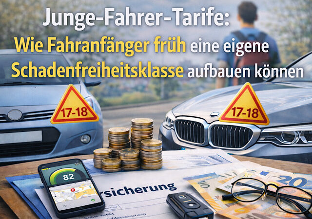 Junge-Fahrer-Tarife: Wie Fahranfänger früh eine eigene Schadenfreiheitsklasse aufbauen können