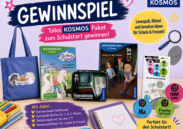 KOSMOS Schulstart Gewinnspiel