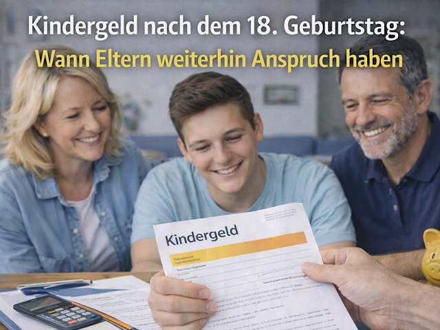 Kindergeld nach dem 18. Geburtstag: Wann Eltern weiterhin Anspruch haben