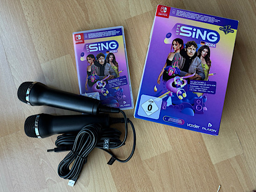 Rezension: Let’s Sing 2024 für Nintendo Switch mit Mikrofonen