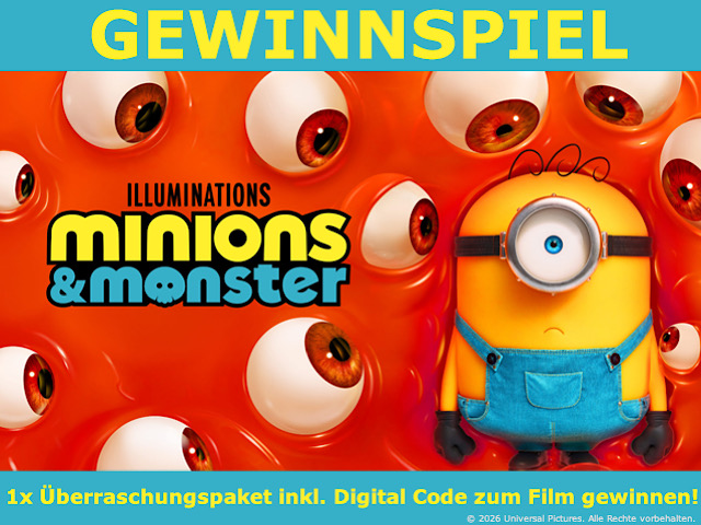 MINIONS & MONSTER: Großes Film Überraschungspaket gewinnen