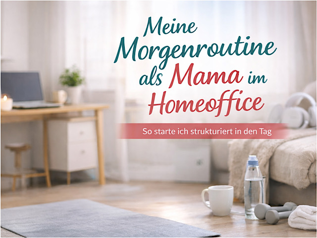 Meine Morgenroutine im Familienalltag und Home Office