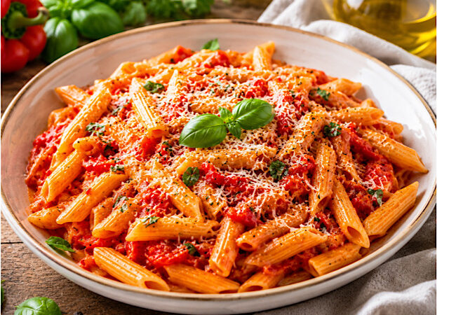 Pasta al Pomodoro – Cremige Tomatenpasta