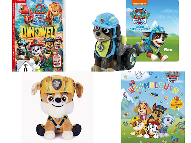 Gewinnspiel: PAW Patrol™: Dinowelt Fanpaket gewinnen