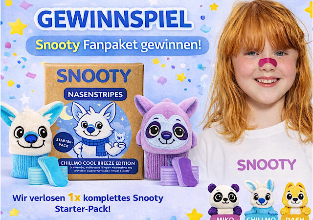 Gewinnspiel: SNOOTY Fanpaket für kleine Durchatmer
