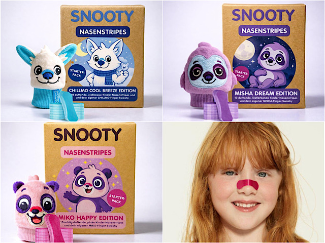 Gewinnspiel: SNOOTY Fanpaket für kleine Durchatmer