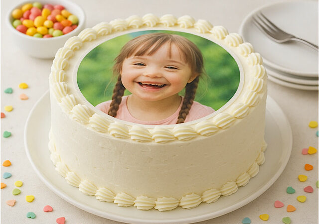 Kreative Tortendekoration mit Esspapier