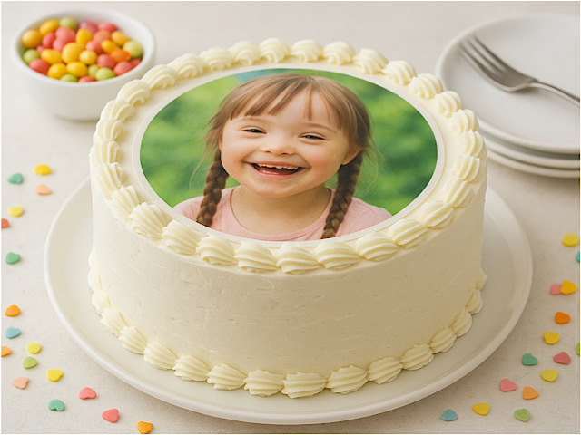 Kreative Tortendekoration mit Esspapier