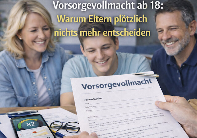 Vorsorgevollmacht ab 18: Warum Eltern plötzlich nichts mehr entscheiden dürfen
