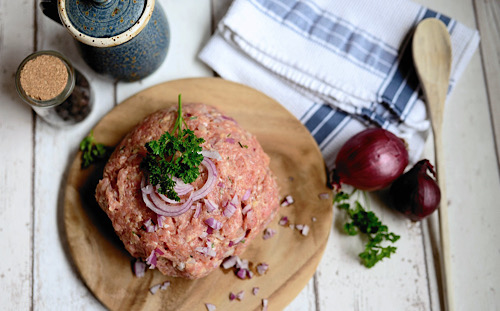 Rezept: Zwiebelhackbraten (Tupper)