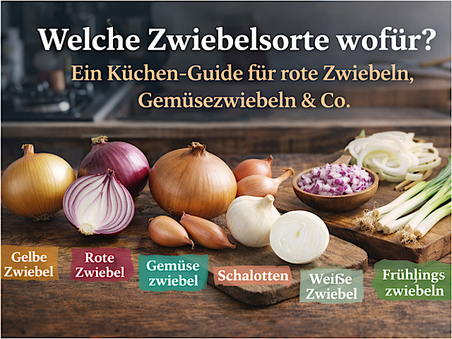 Welche Zwiebelsorte wofür?